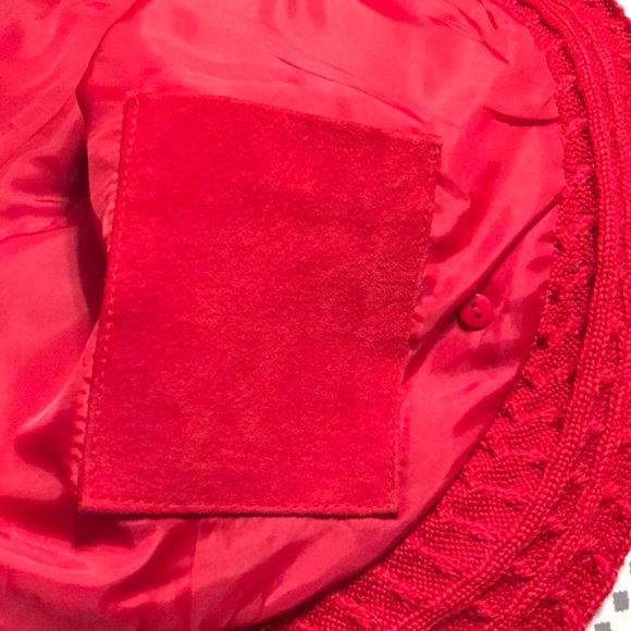 Coldwater Creek petite red suede jacket - Picture 4 of 13